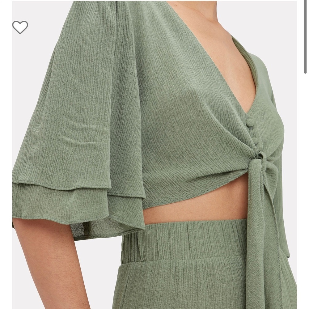 Revolve Flynn Skye Lilly Tie Top. Size S. NWT